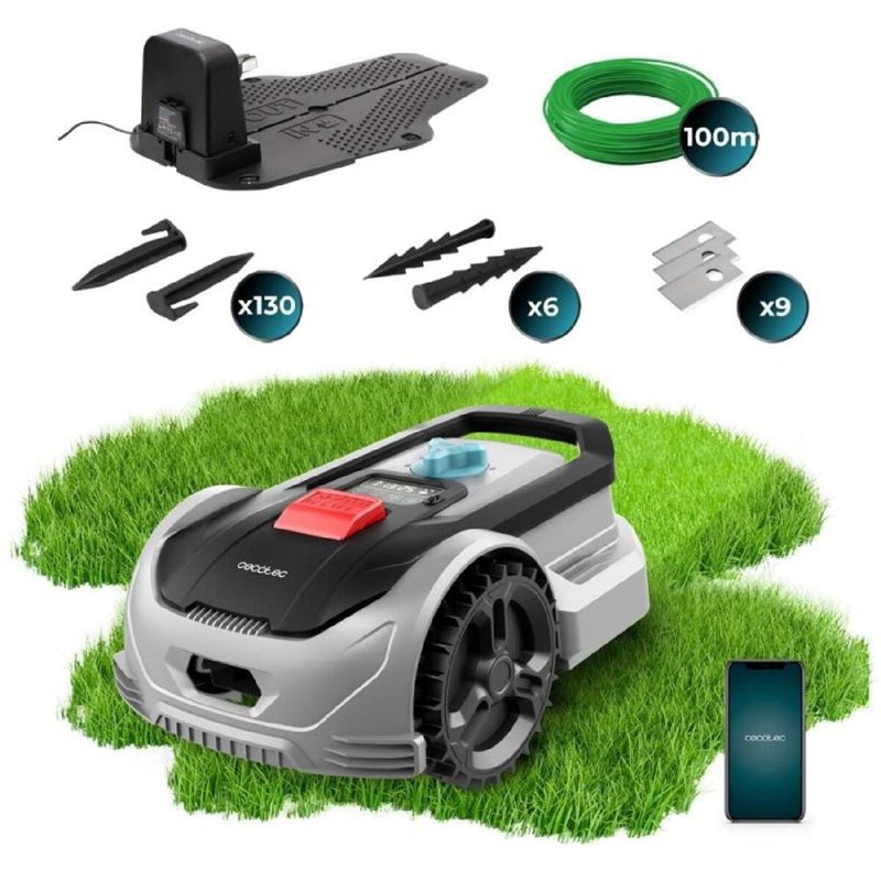 Cecotec Conga GrassHopper 500 Connected + 2.0 Ah battery - Imagen 2
